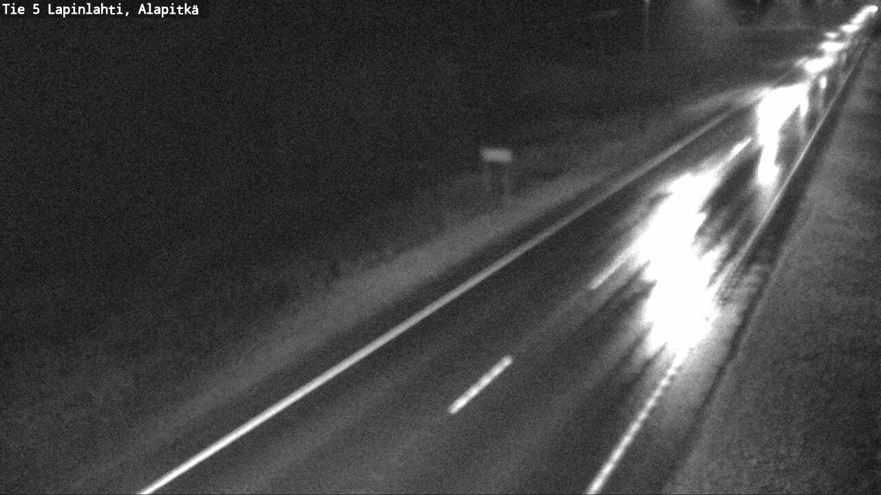 Weather Camera Image Väg 5 Lapinlax, Alapitkä, Lapinlahti, Pohjois-Savo