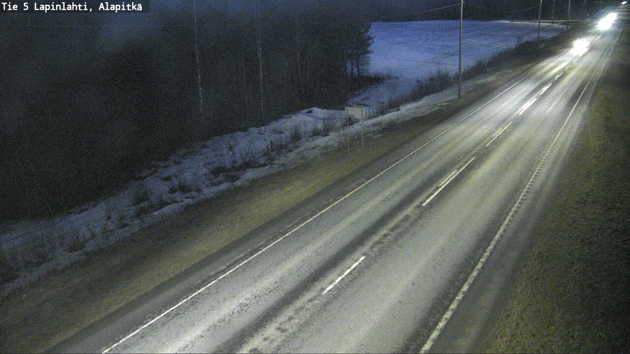 Kelikamerat Kuva Tie 5 Lapinlahti, Alapitkä, Lapinlahti, Pohjois-Savo