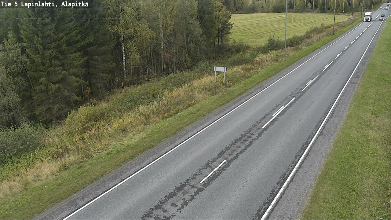 Kelikamerat Kuva Tie 5 Lapinlahti, Alapitkä, Lapinlahti, Pohjois-Savo
