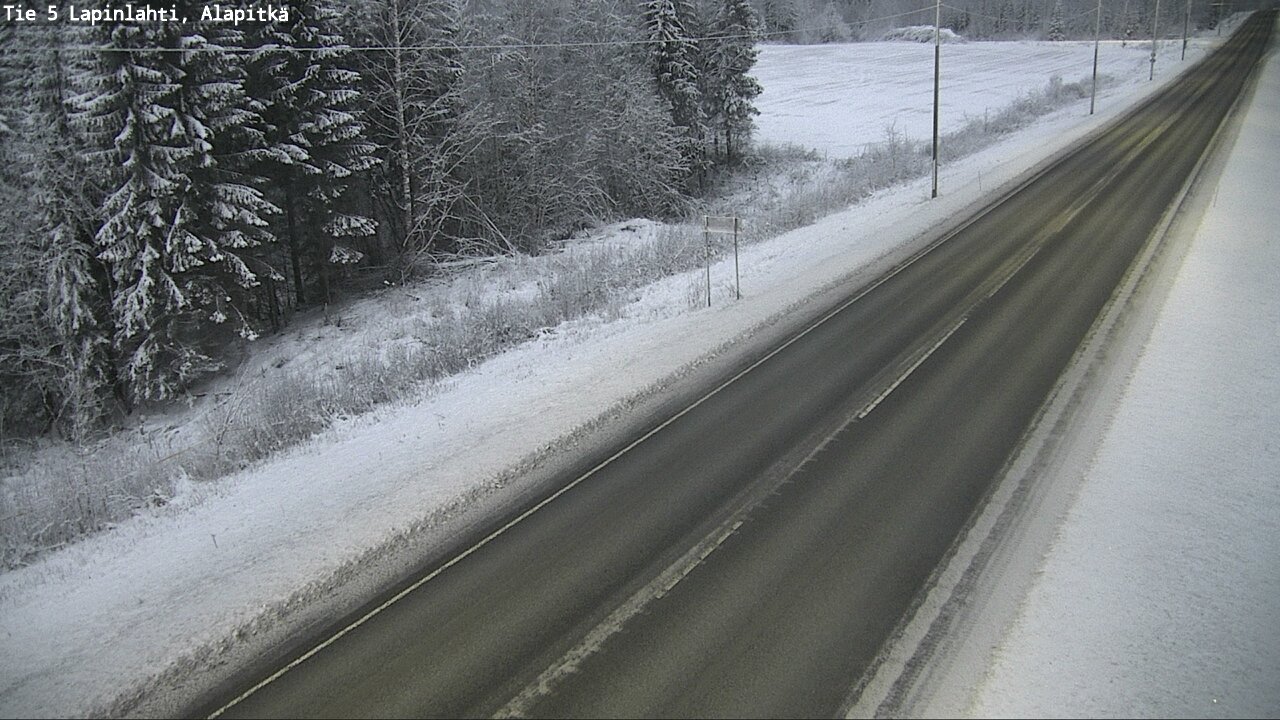 Kelikamerat Kuva Tie 5 Lapinlahti, Alapitkä, Lapinlahti, Pohjois-Savo