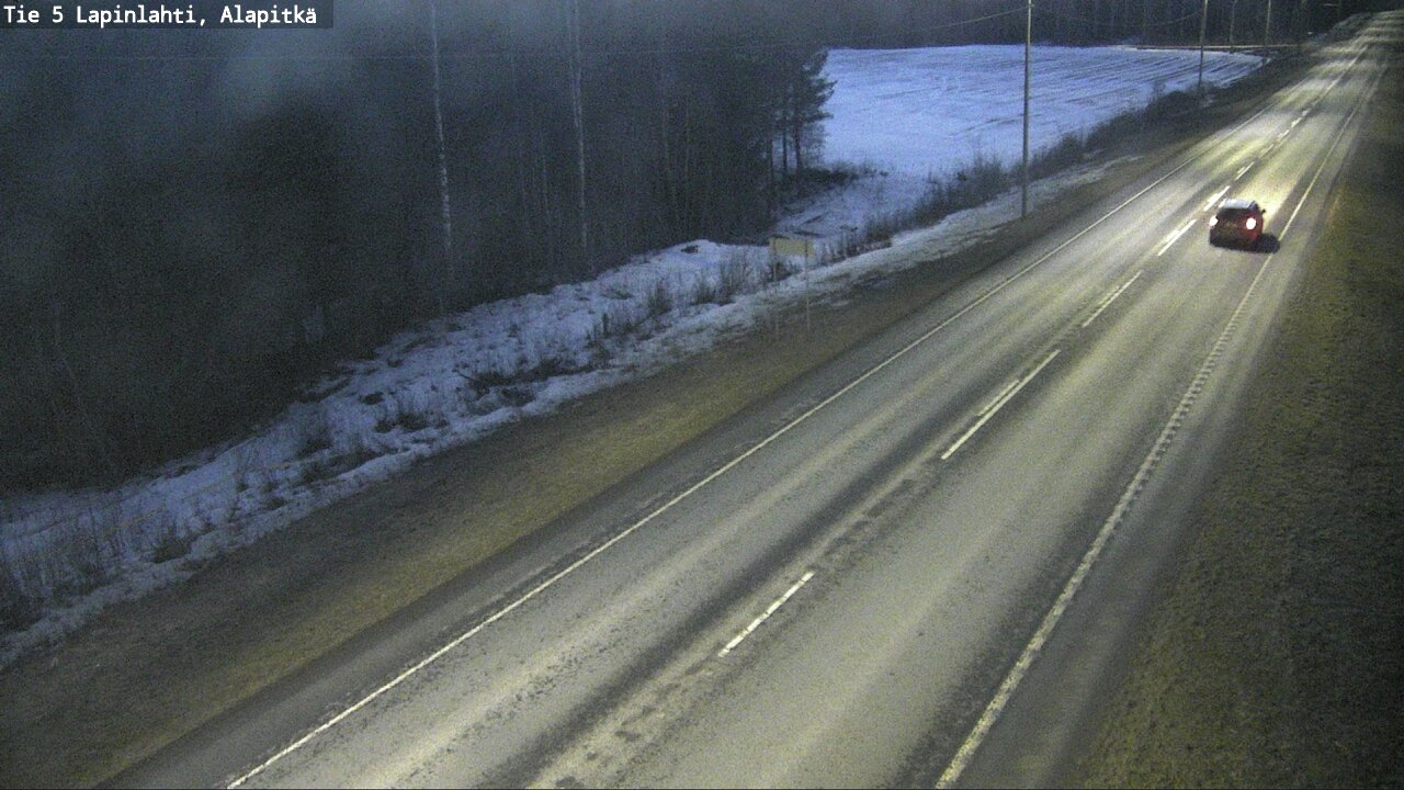 Kelikamerat Kuva Tie 5 Lapinlahti, Alapitkä, Lapinlahti, Pohjois-Savo