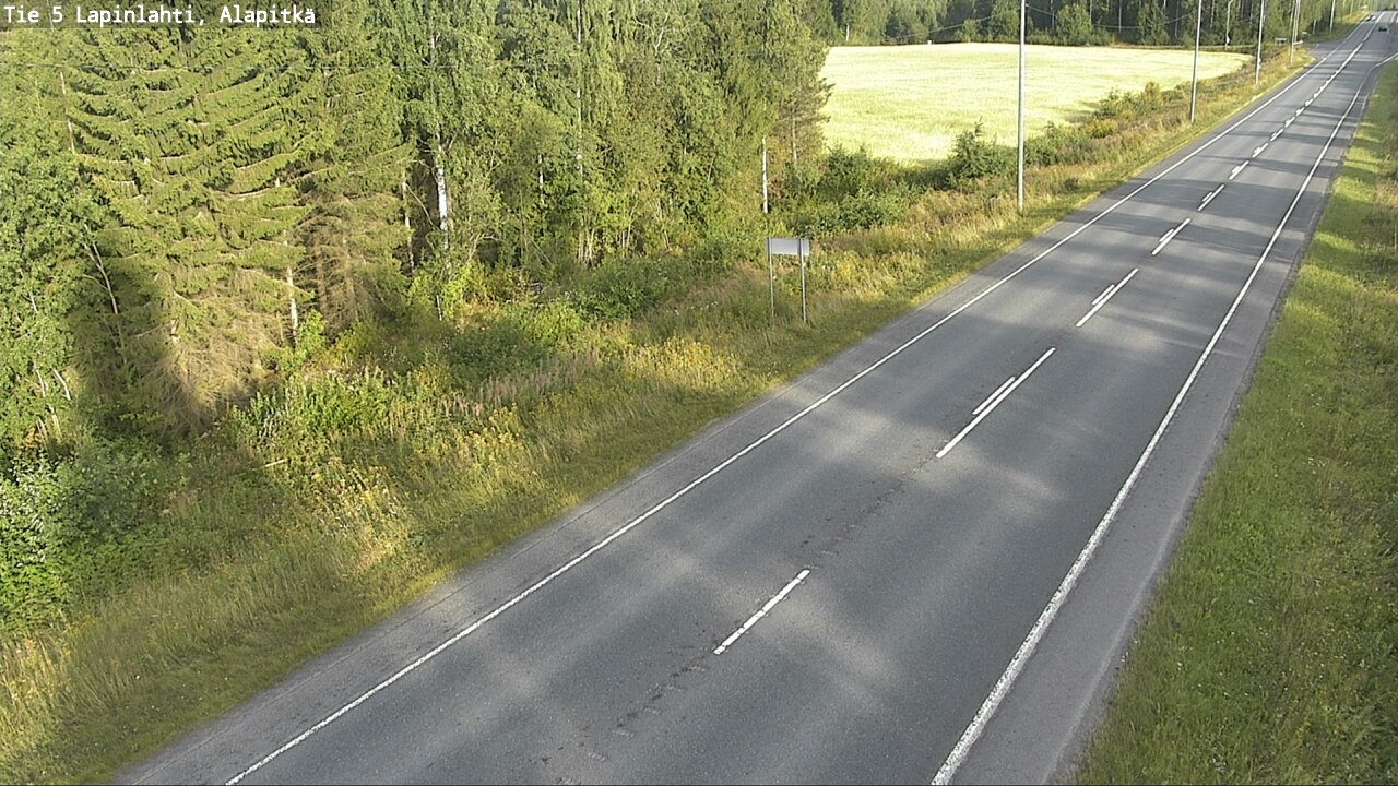 Kelikamerat Kuva Tie 5 Lapinlahti, Alapitkä, Lapinlahti, Pohjois-Savo
