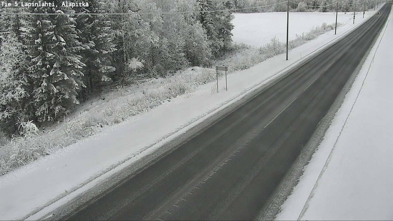 Kelikamerat Kuva Tie 5 Lapinlahti, Alapitkä, Lapinlahti, Pohjois-Savo