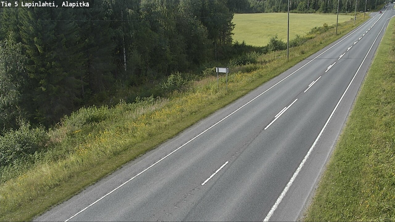 Kelikamerat Kuva Tie 5 Lapinlahti, Alapitkä, Lapinlahti, Pohjois-Savo