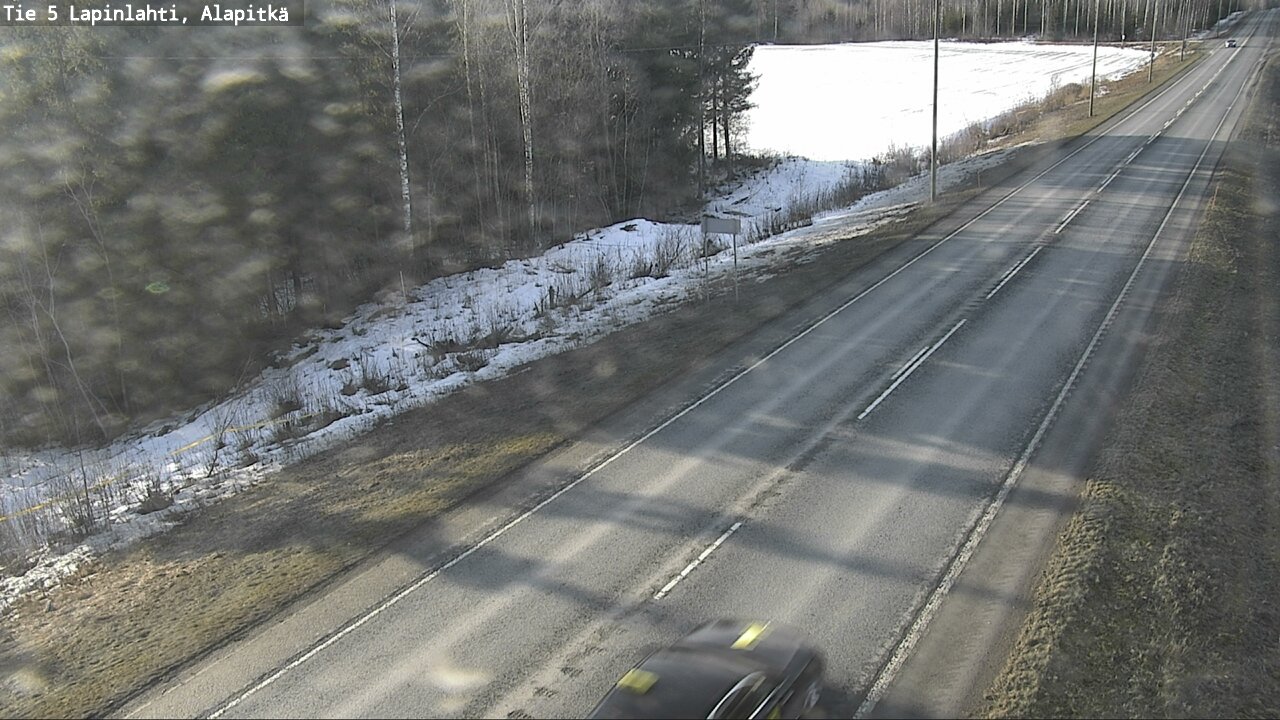 Kelikamerat Kuva Tie 5 Lapinlahti, Alapitkä, Lapinlahti, Pohjois-Savo