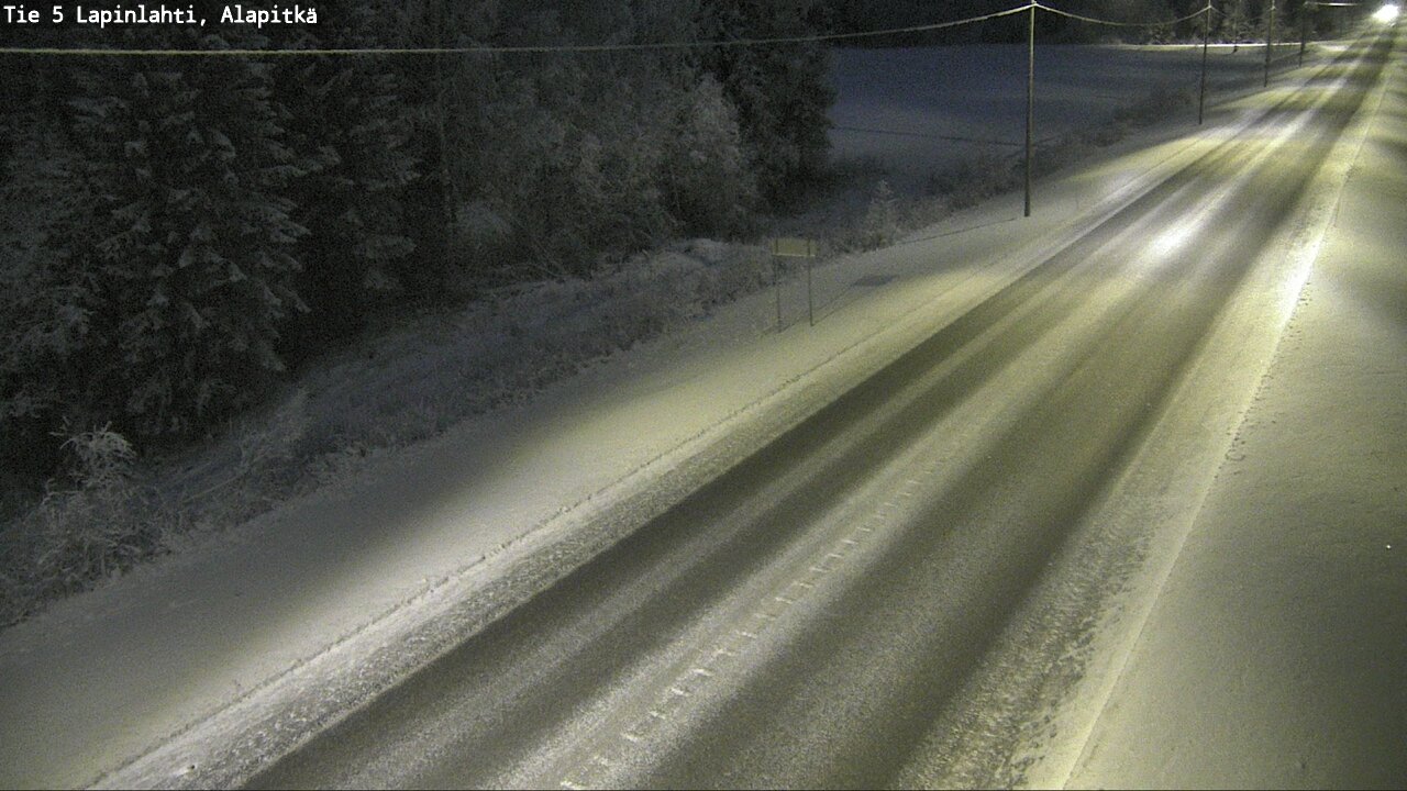 Kelikamerat Kuva Tie 5 Lapinlahti, Alapitkä, Lapinlahti, Pohjois-Savo