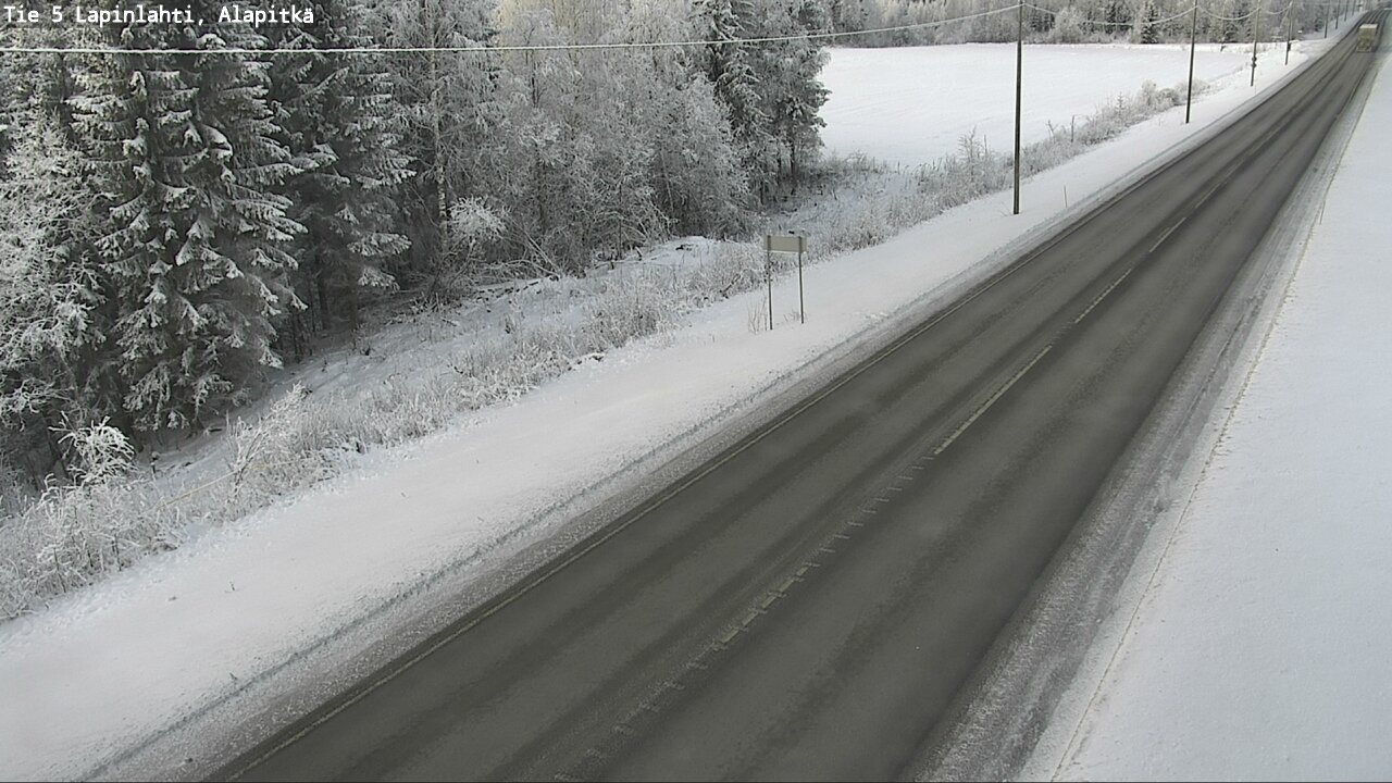 Kelikamerat Kuva Tie 5 Lapinlahti, Alapitkä, Lapinlahti, Pohjois-Savo