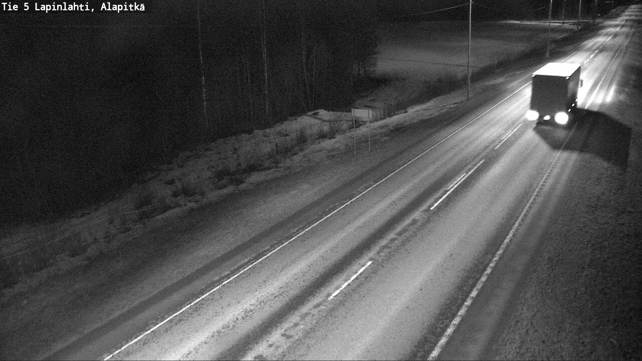 Kelikamerat Kuva Tie 5 Lapinlahti, Alapitkä, Lapinlahti, Pohjois-Savo