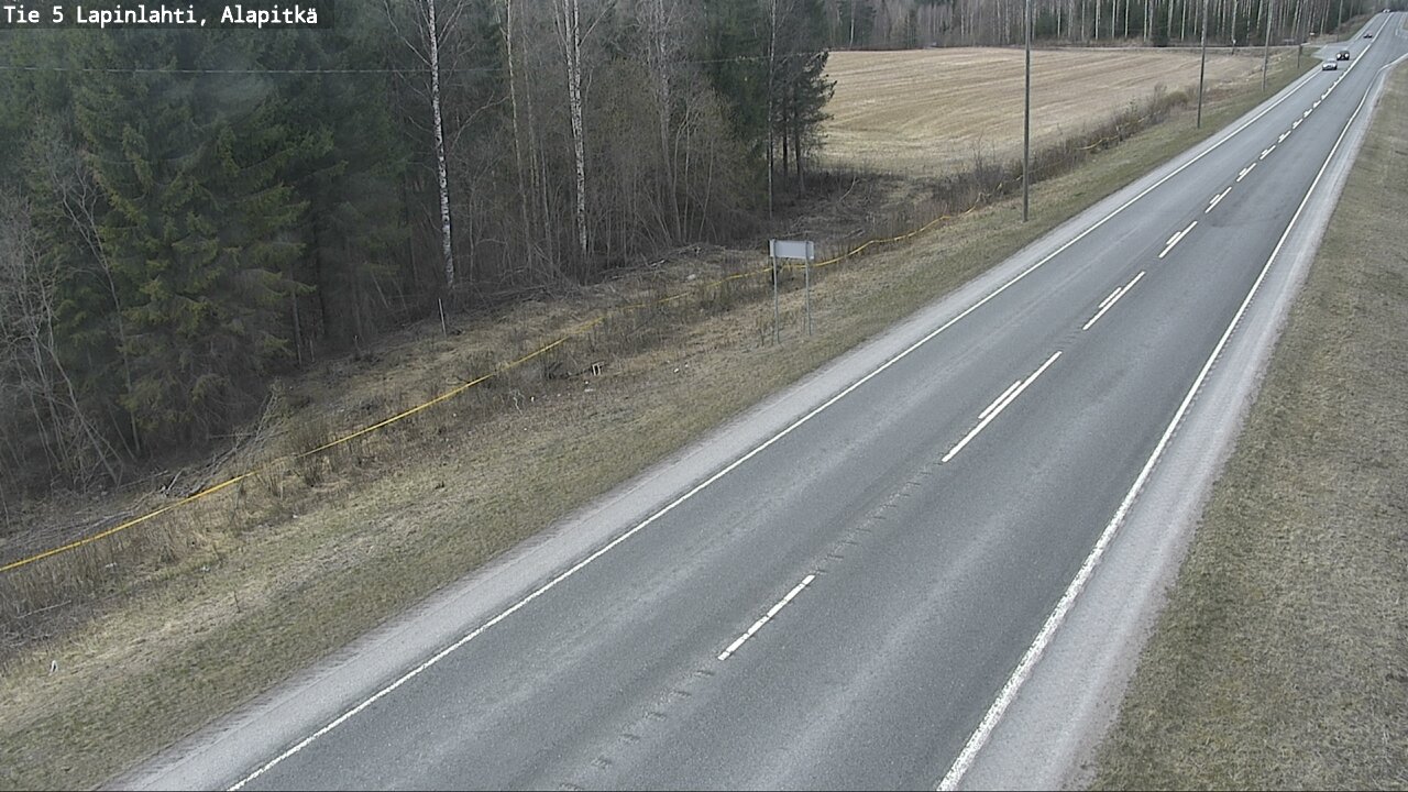 Kelikamerat Kuva Tie 5 Lapinlahti, Alapitkä, Lapinlahti, Pohjois-Savo