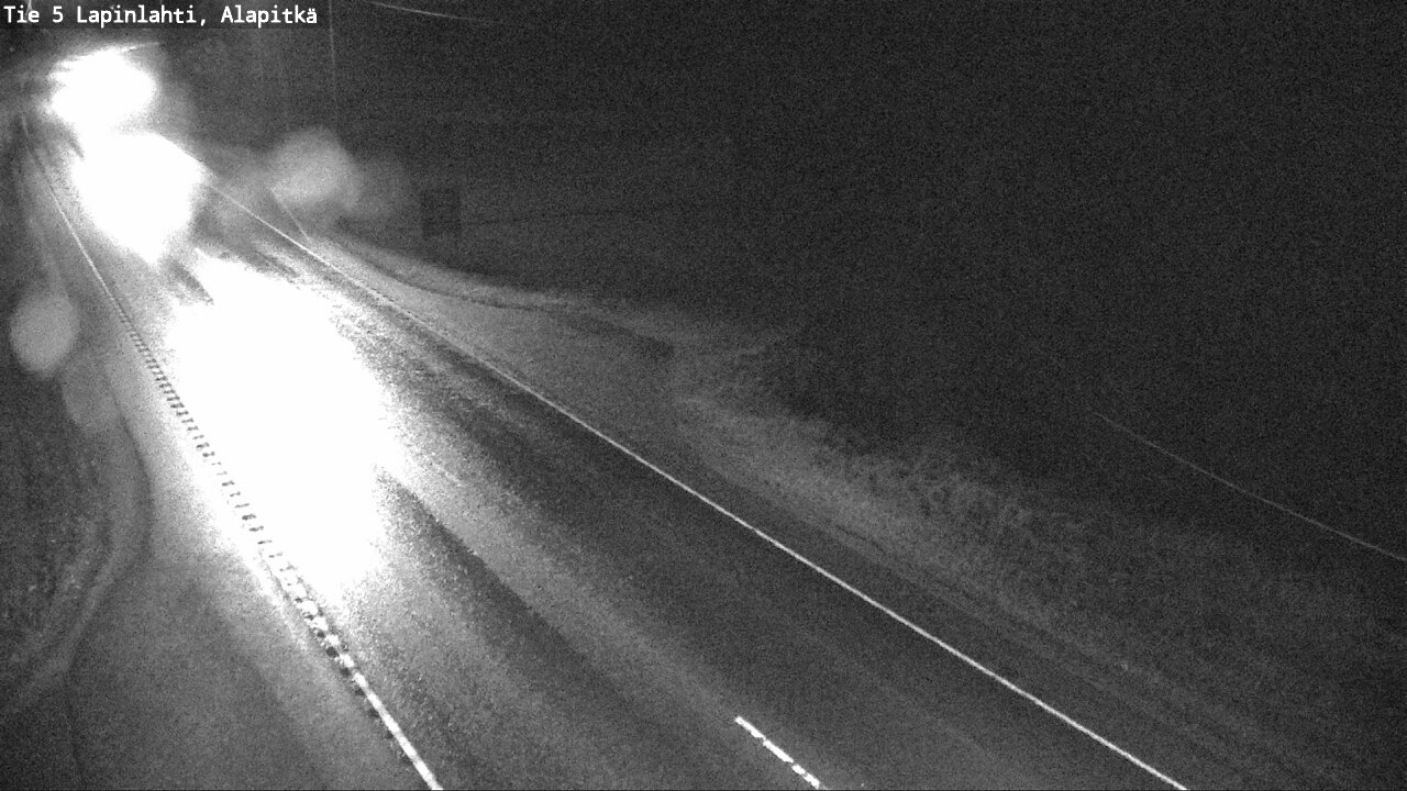 Weather Camera Image Road 5 Lapinlahti, Alapitkä, Lapinlahti, Pohjois-Savo