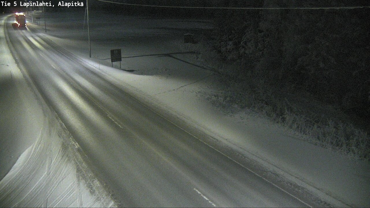 Weather Camera Image Väg 5 Lapinlax, Alapitkä, Lapinlahti, Pohjois-Savo