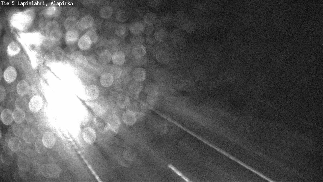 Weather Camera Image Road 5 Lapinlahti, Alapitkä, Lapinlahti, Pohjois-Savo