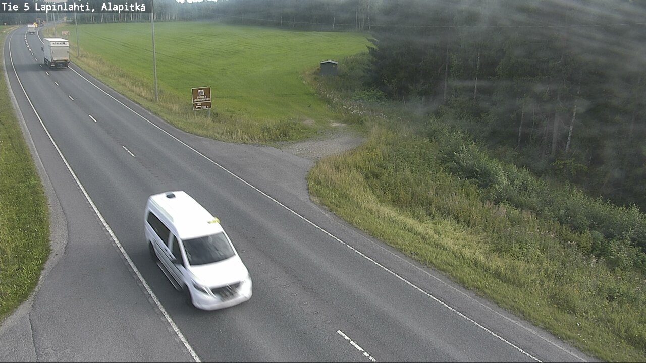 Kelikamerat Kuva Tie 5 Lapinlahti, Alapitkä, Lapinlahti, Pohjois-Savo