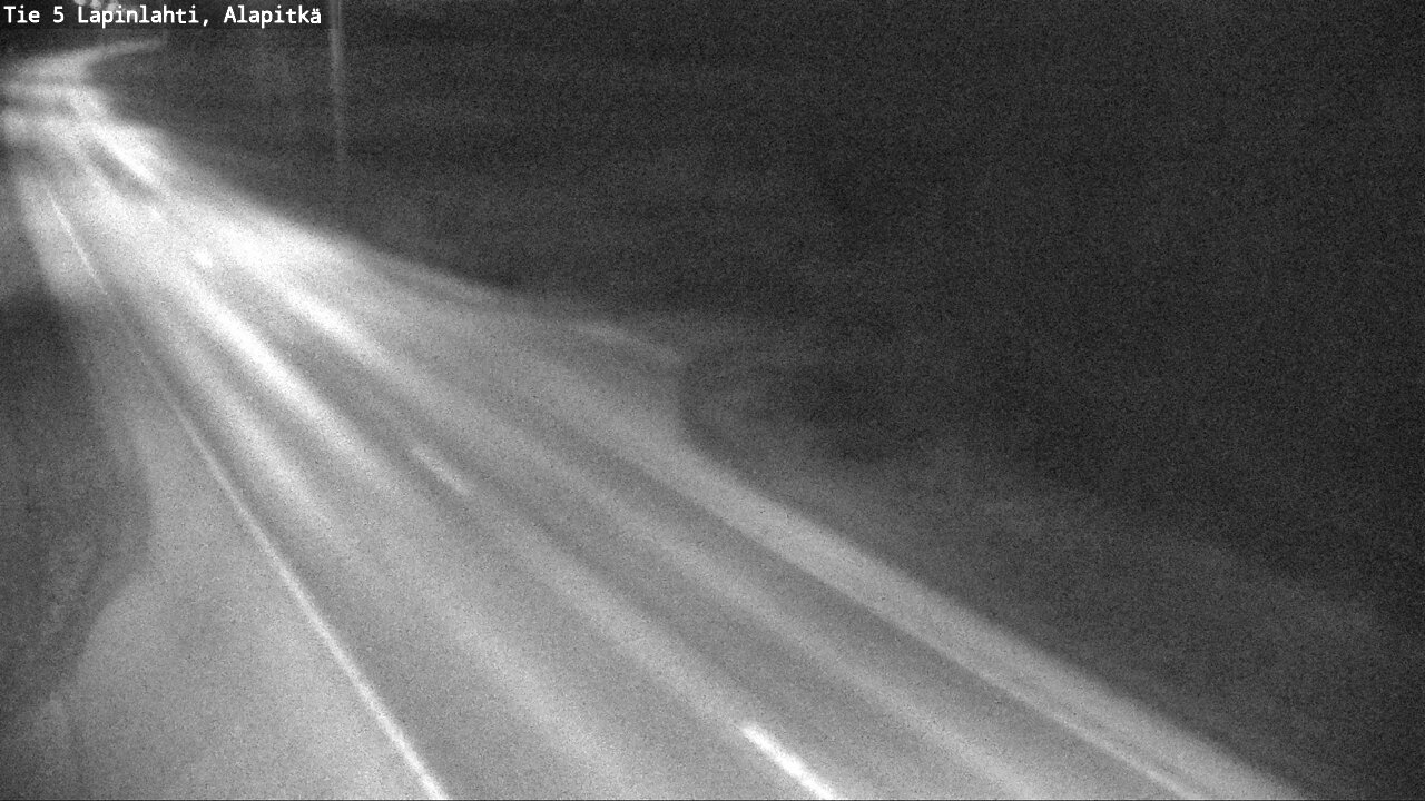 Weather Camera Image Väg 5 Lapinlax, Alapitkä, Lapinlahti, Pohjois-Savo
