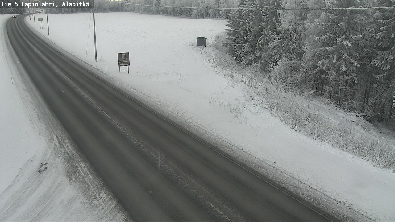 Kelikamerat Kuva Tie 5 Lapinlahti, Alapitkä, Lapinlahti, Pohjois-Savo