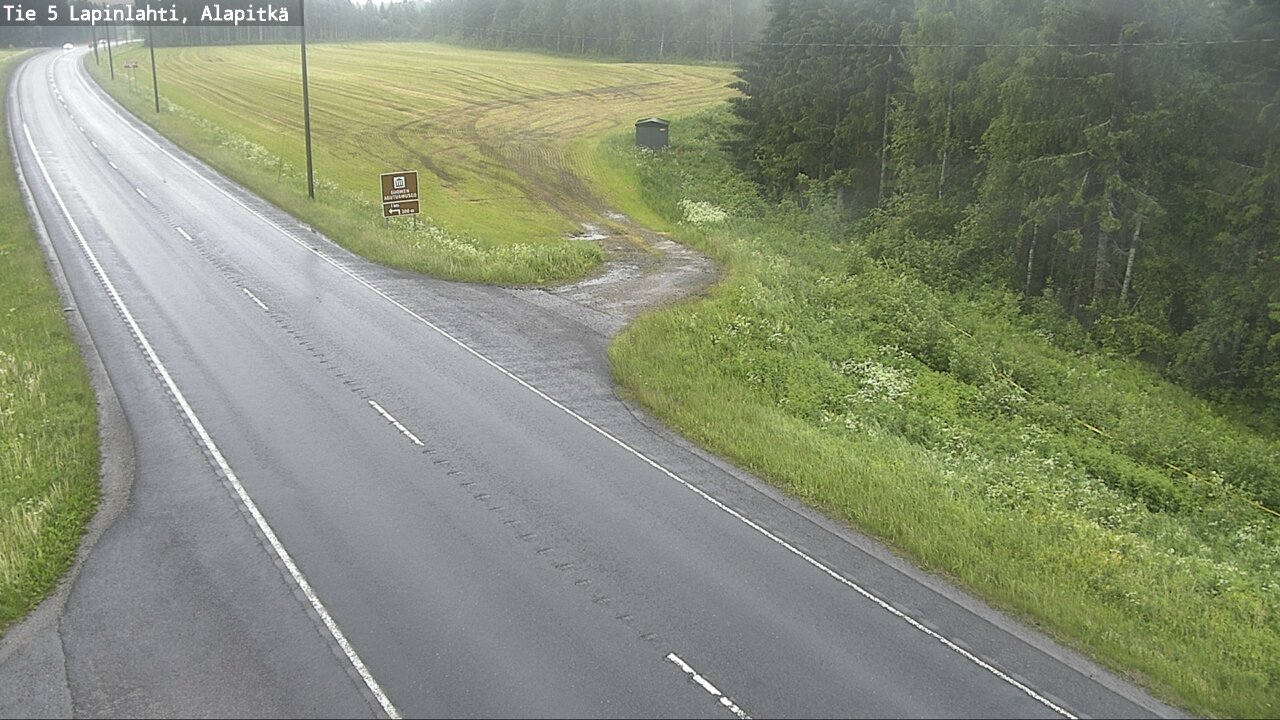 Kelikamerat Kuva Tie 5 Lapinlahti, Alapitkä, Lapinlahti, Pohjois-Savo