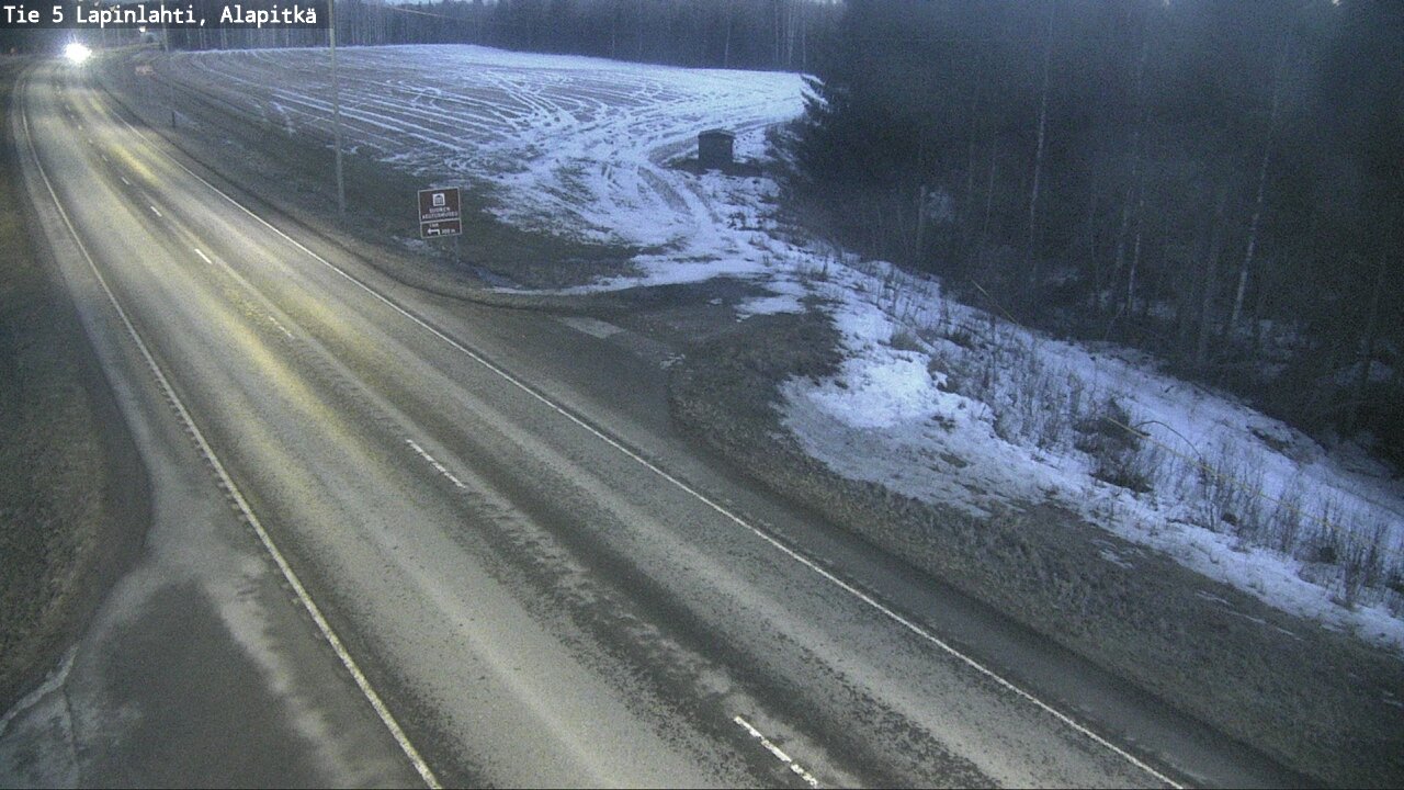 Kelikamerat Kuva Tie 5 Lapinlahti, Alapitkä, Lapinlahti, Pohjois-Savo