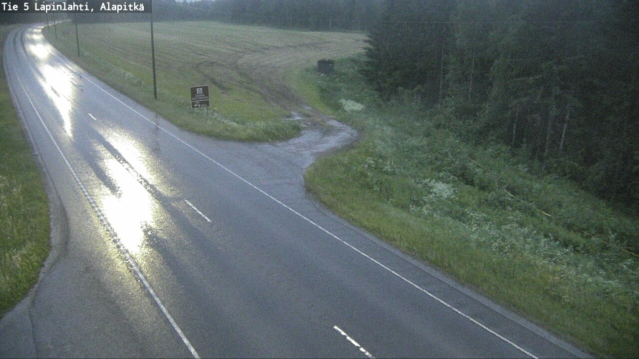 Kelikamerat Kuva Tie 5 Lapinlahti, Alapitkä, Lapinlahti, Pohjois-Savo