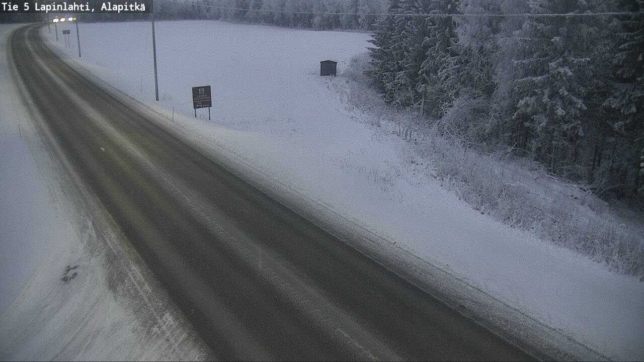 Kelikamerat Kuva Tie 5 Lapinlahti, Alapitkä, Lapinlahti, Pohjois-Savo