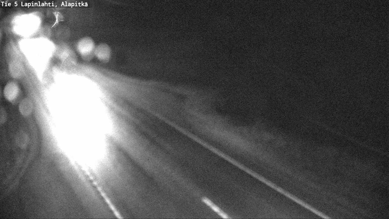 Weather Camera Image Road 5 Lapinlahti, Alapitkä, Lapinlahti, Pohjois-Savo