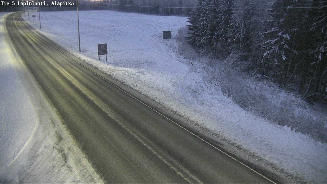 Kelikamerat Kuva Tie 5 Lapinlahti, Alapitkä, Lapinlahti, Pohjois-Savo