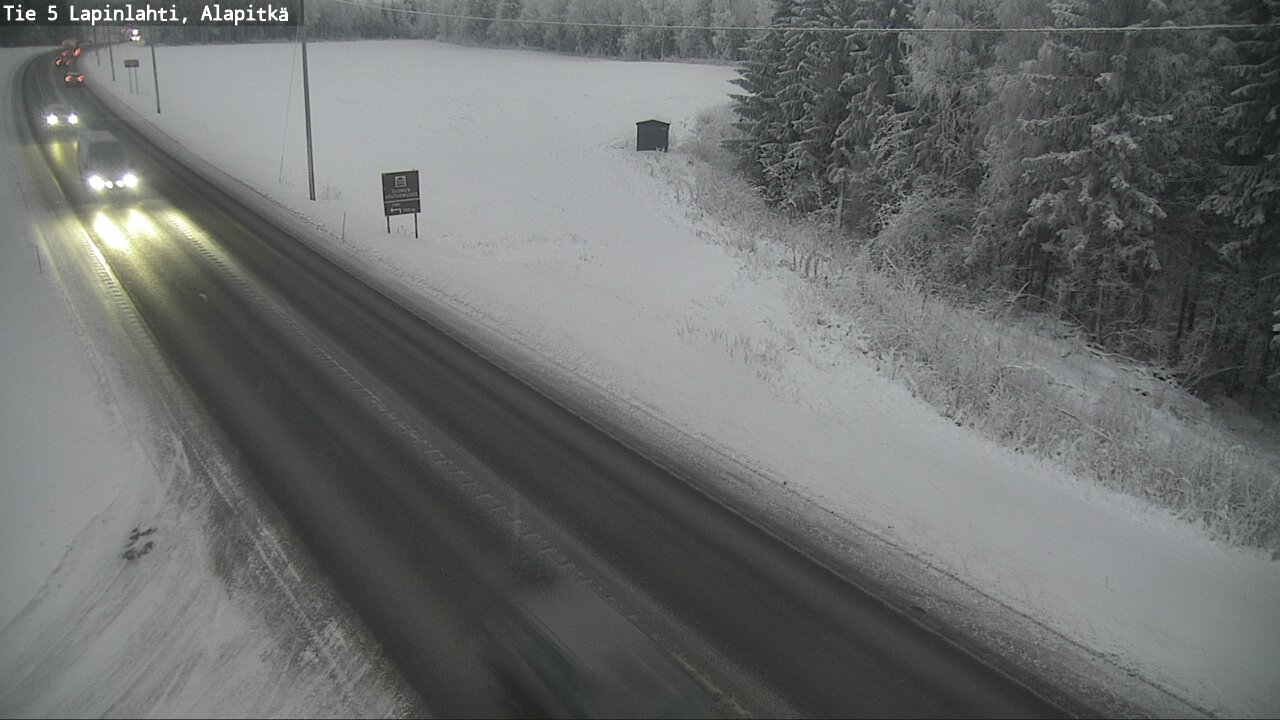 Kelikamerat Kuva Tie 5 Lapinlahti, Alapitkä, Lapinlahti, Pohjois-Savo