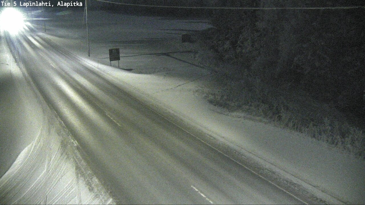 Weather Camera Image Väg 5 Lapinlax, Alapitkä, Lapinlahti, Pohjois-Savo