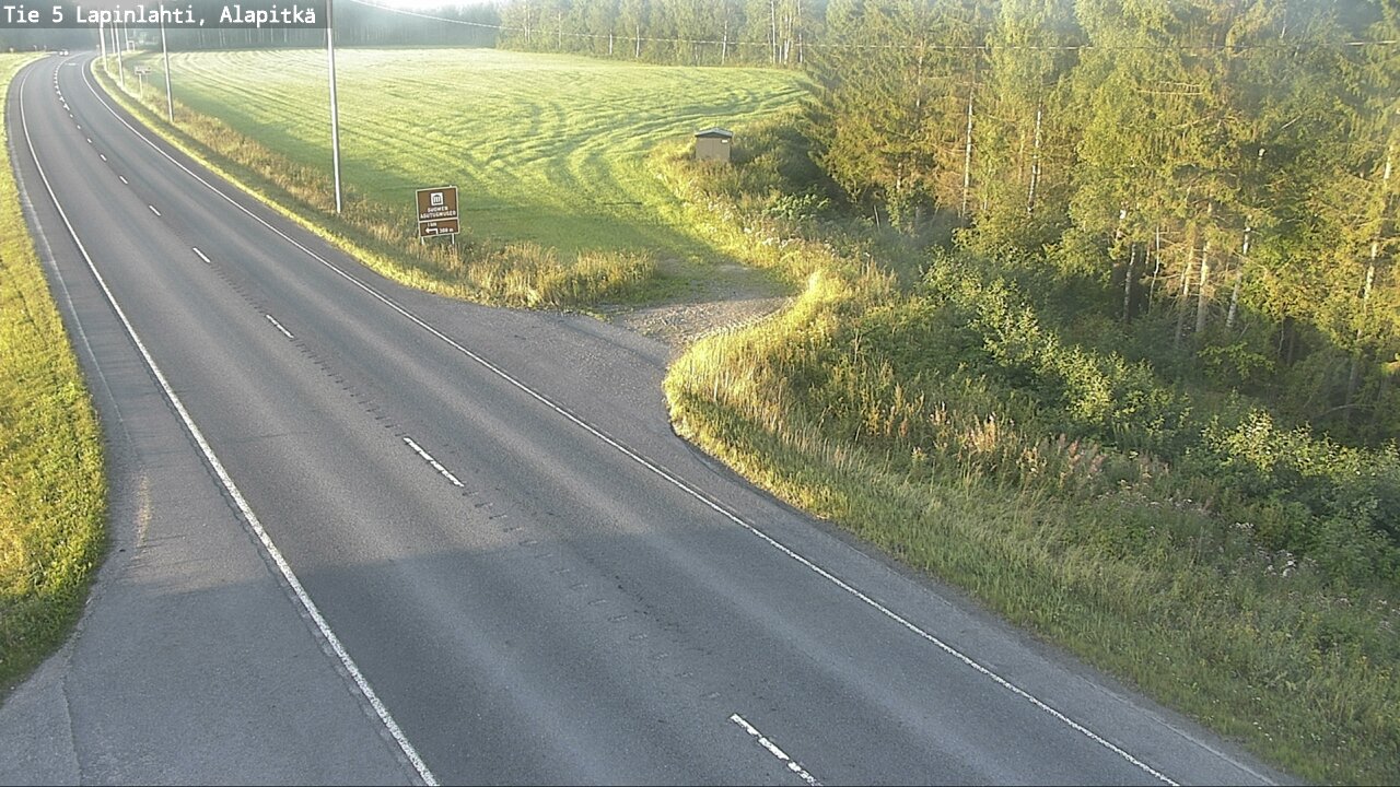 Kelikamerat Kuva Tie 5 Lapinlahti, Alapitkä, Lapinlahti, Pohjois-Savo