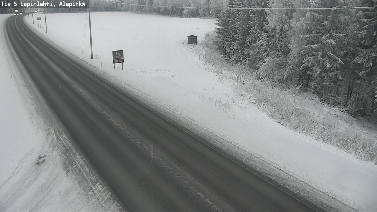 Kelikamerat Kuva Tie 5 Lapinlahti, Alapitkä, Lapinlahti, Pohjois-Savo