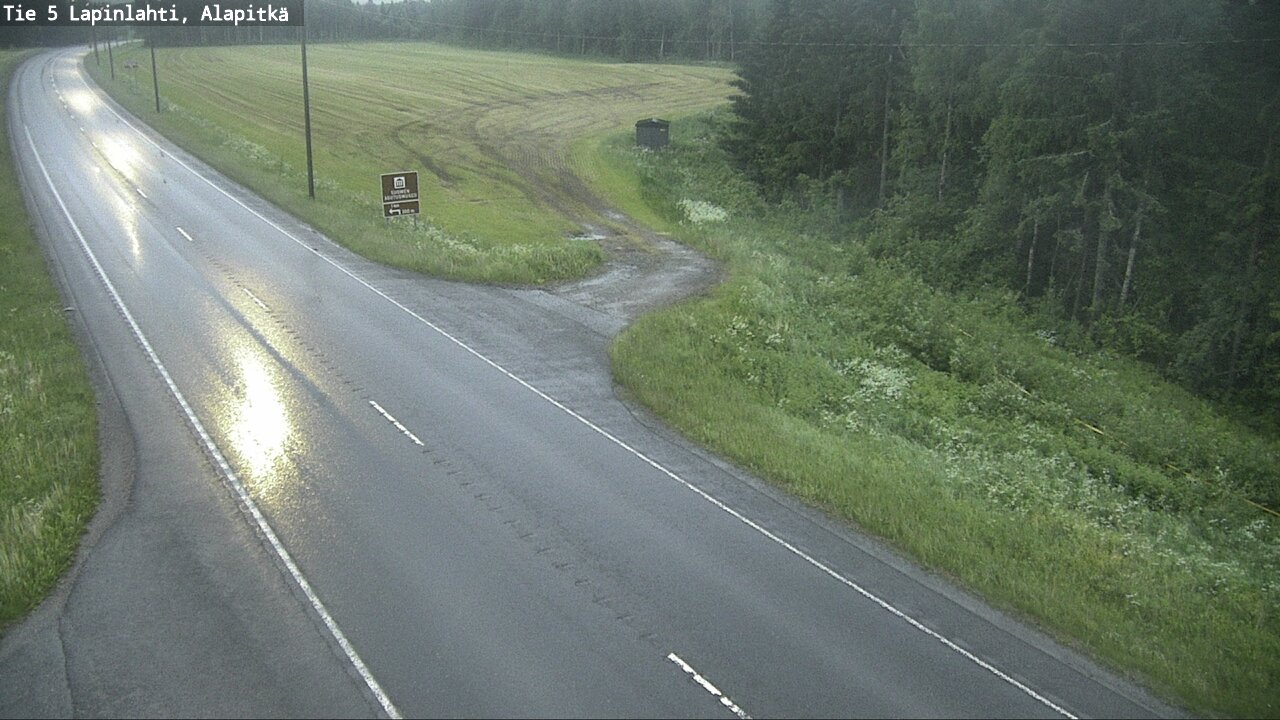 Kelikamerat Kuva Tie 5 Lapinlahti, Alapitkä, Lapinlahti, Pohjois-Savo