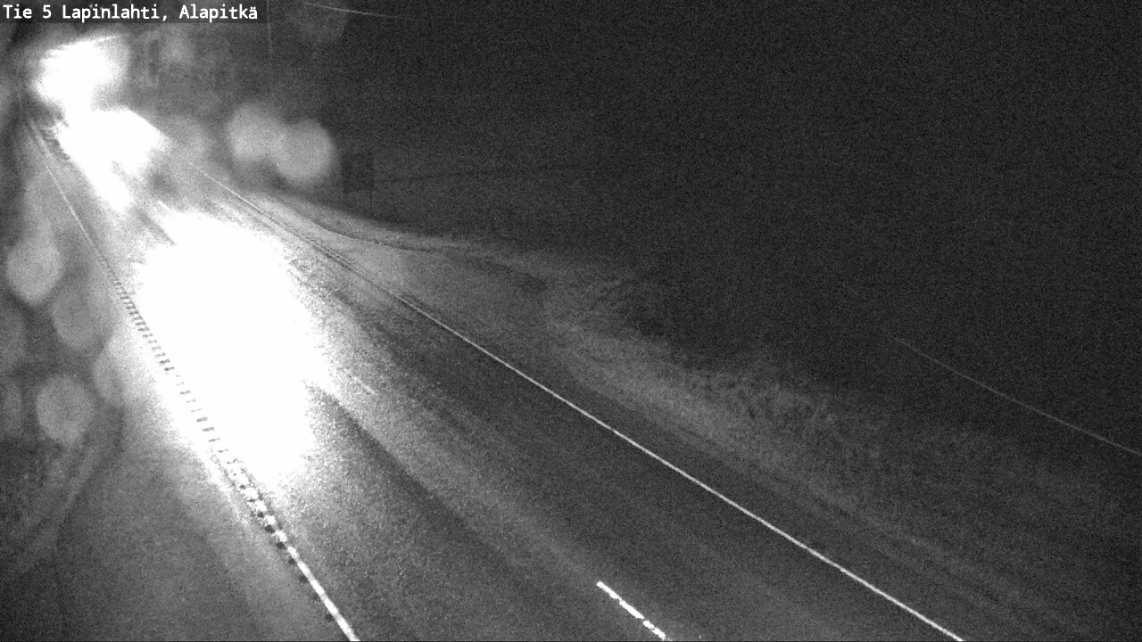 Weather Camera Image Road 5 Lapinlahti, Alapitkä, Lapinlahti, Pohjois-Savo