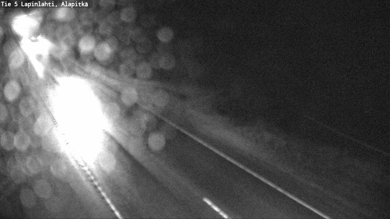 Weather Camera Image Road 5 Lapinlahti, Alapitkä, Lapinlahti, Pohjois-Savo