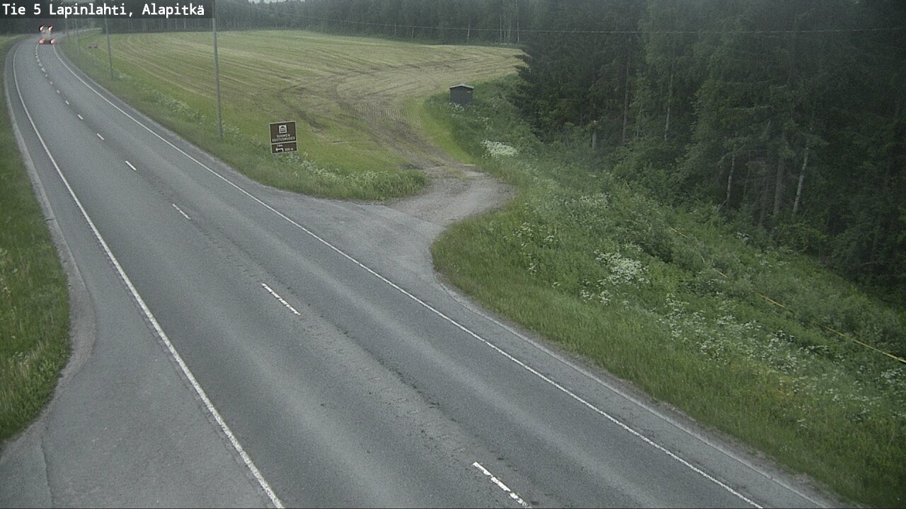Kelikamerat Kuva Tie 5 Lapinlahti, Alapitkä, Lapinlahti, Pohjois-Savo