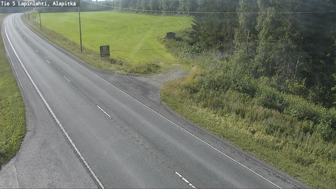 Kelikamerat Kuva Tie 5 Lapinlahti, Alapitkä, Lapinlahti, Pohjois-Savo