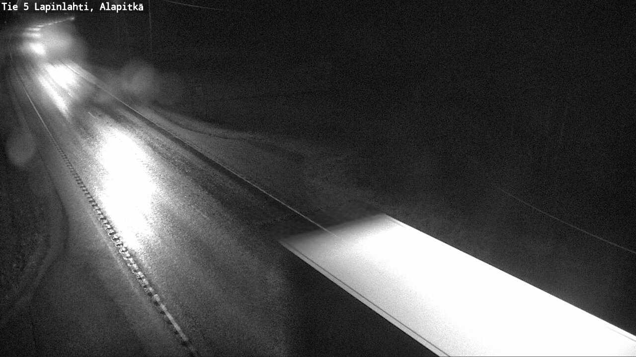 Weather Camera Image Road 5 Lapinlahti, Alapitkä, Lapinlahti, Pohjois-Savo