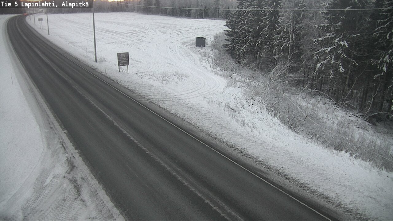 Kelikamerat Kuva Tie 5 Lapinlahti, Alapitkä, Lapinlahti, Pohjois-Savo