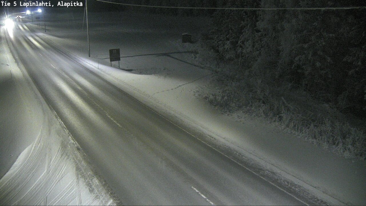 Weather Camera Image Road 5 Lapinlahti, Alapitkä, Lapinlahti, Pohjois-Savo