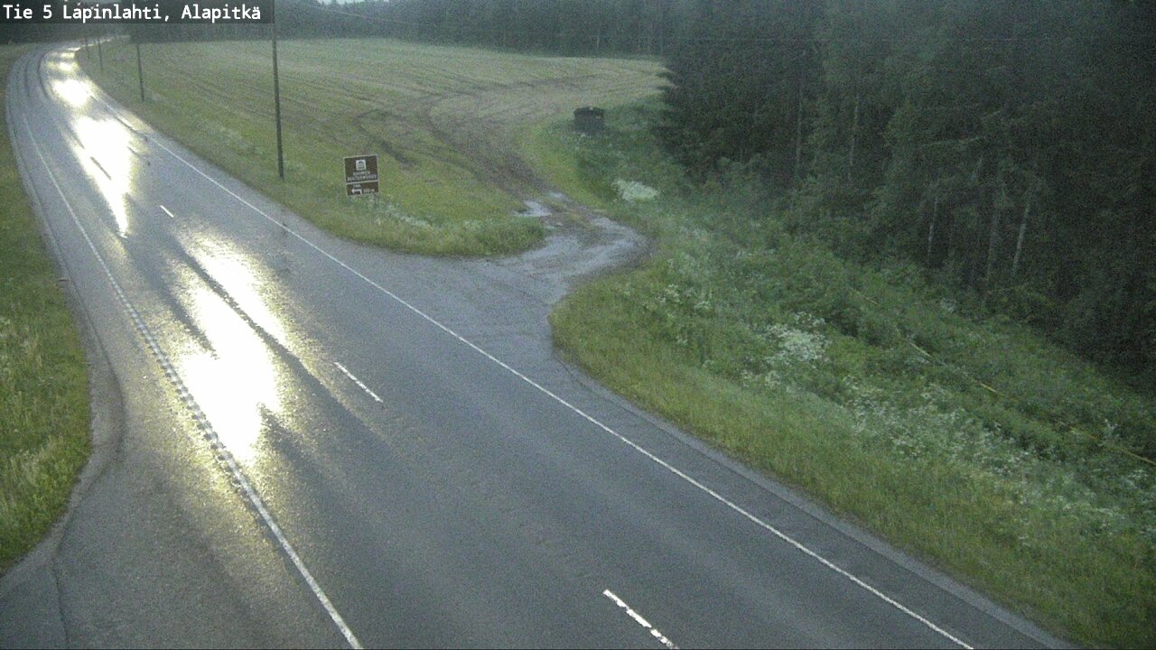 Kelikamerat Kuva Tie 5 Lapinlahti, Alapitkä, Lapinlahti, Pohjois-Savo