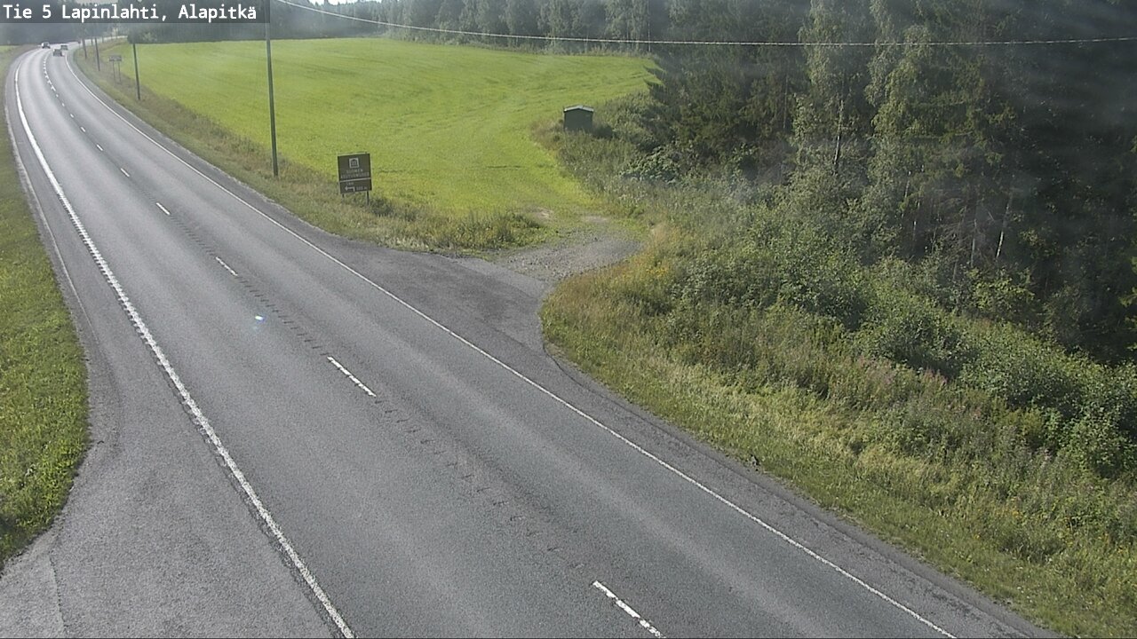Kelikamerat Kuva Tie 5 Lapinlahti, Alapitkä, Lapinlahti, Pohjois-Savo