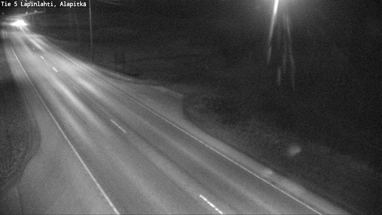 Weather Camera Image Väg 5 Lapinlax, Alapitkä, Lapinlahti, Pohjois-Savo