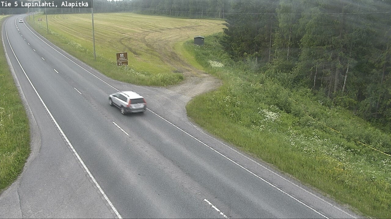 Kelikamerat Kuva Tie 5 Lapinlahti, Alapitkä, Lapinlahti, Pohjois-Savo