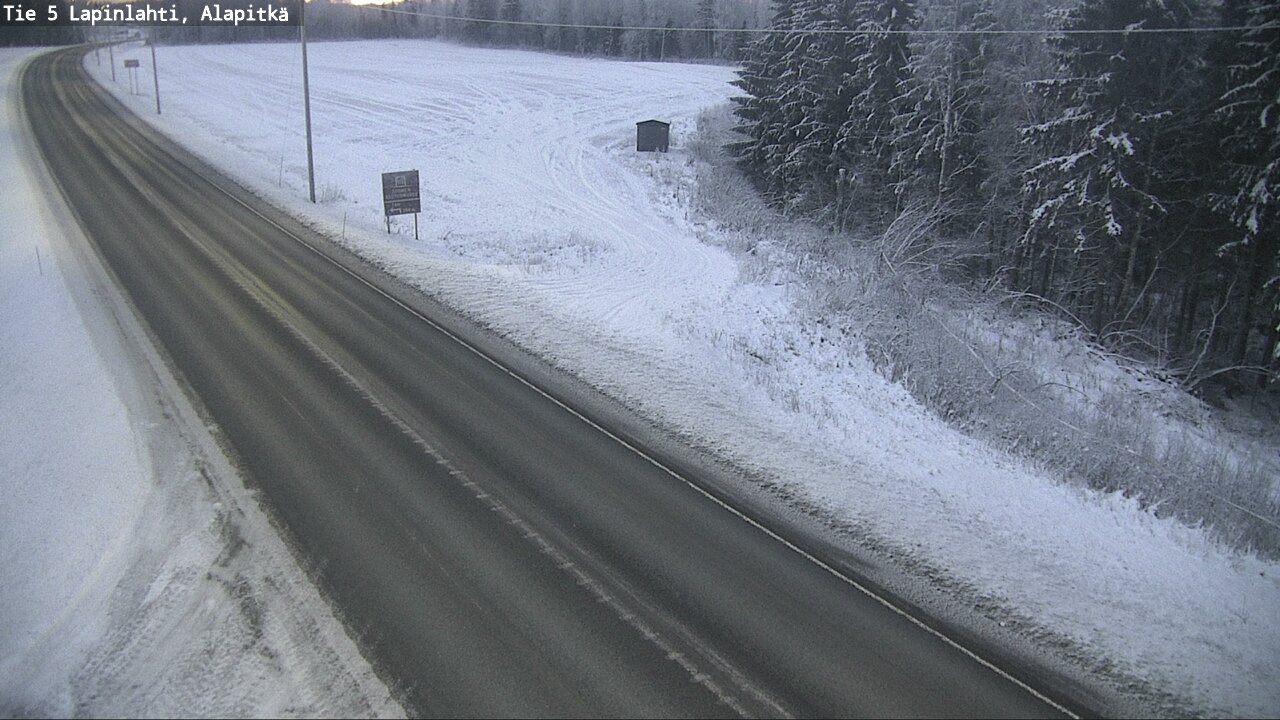 Kelikamerat Kuva Tie 5 Lapinlahti, Alapitkä, Lapinlahti, Pohjois-Savo