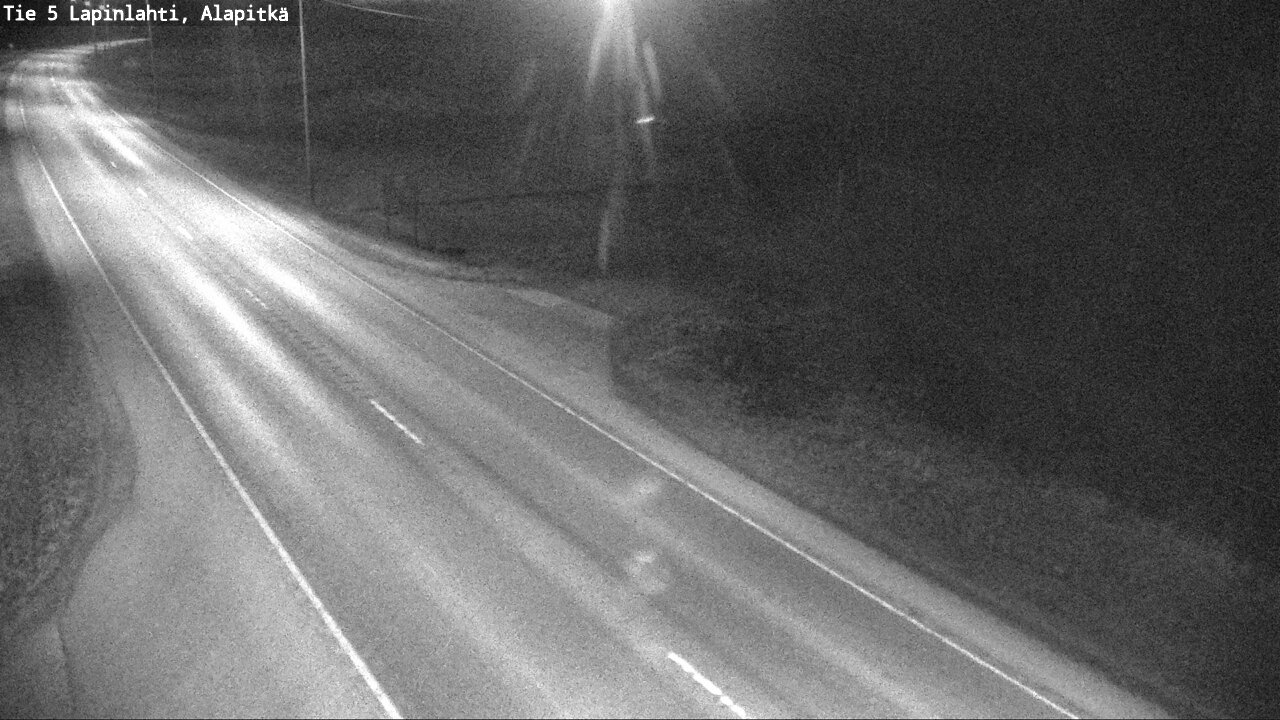 Weather Camera Image Väg 5 Lapinlax, Alapitkä, Lapinlahti, Pohjois-Savo