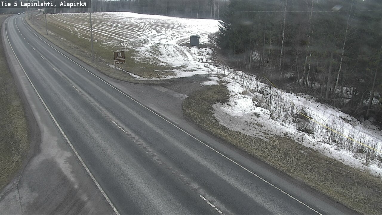 Kelikamerat Kuva Tie 5 Lapinlahti, Alapitkä, Lapinlahti, Pohjois-Savo