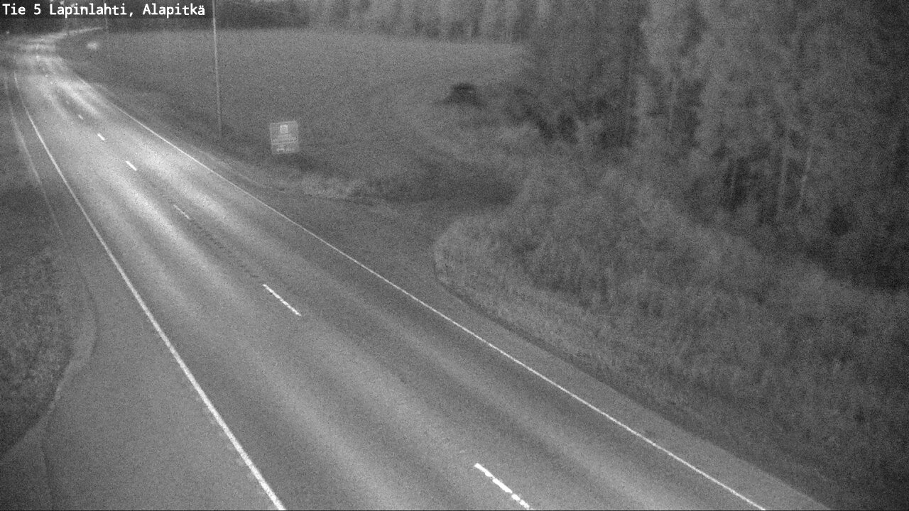 Kelikamerat Kuva Tie 5 Lapinlahti, Alapitkä, Lapinlahti, Pohjois-Savo