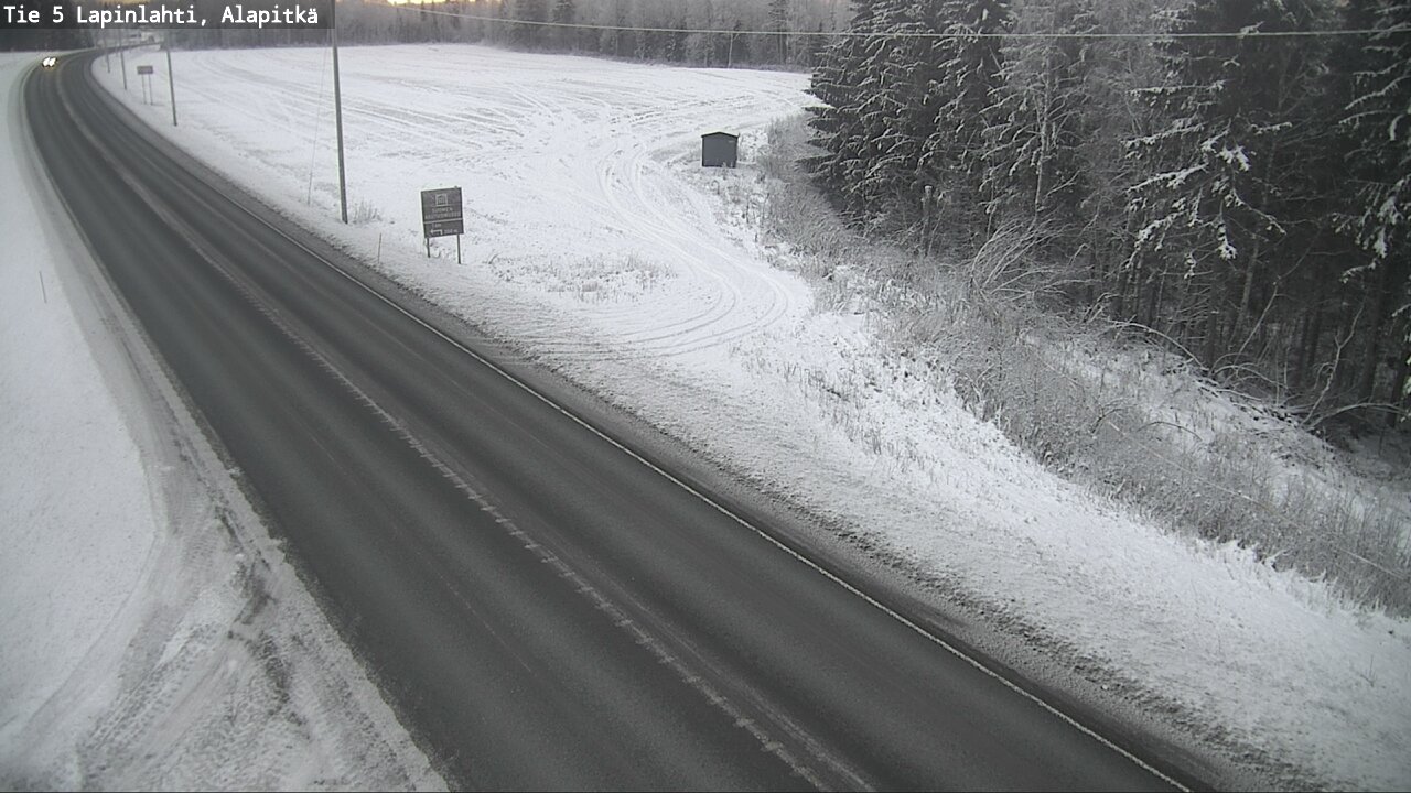 Kelikamerat Kuva Tie 5 Lapinlahti, Alapitkä, Lapinlahti, Pohjois-Savo