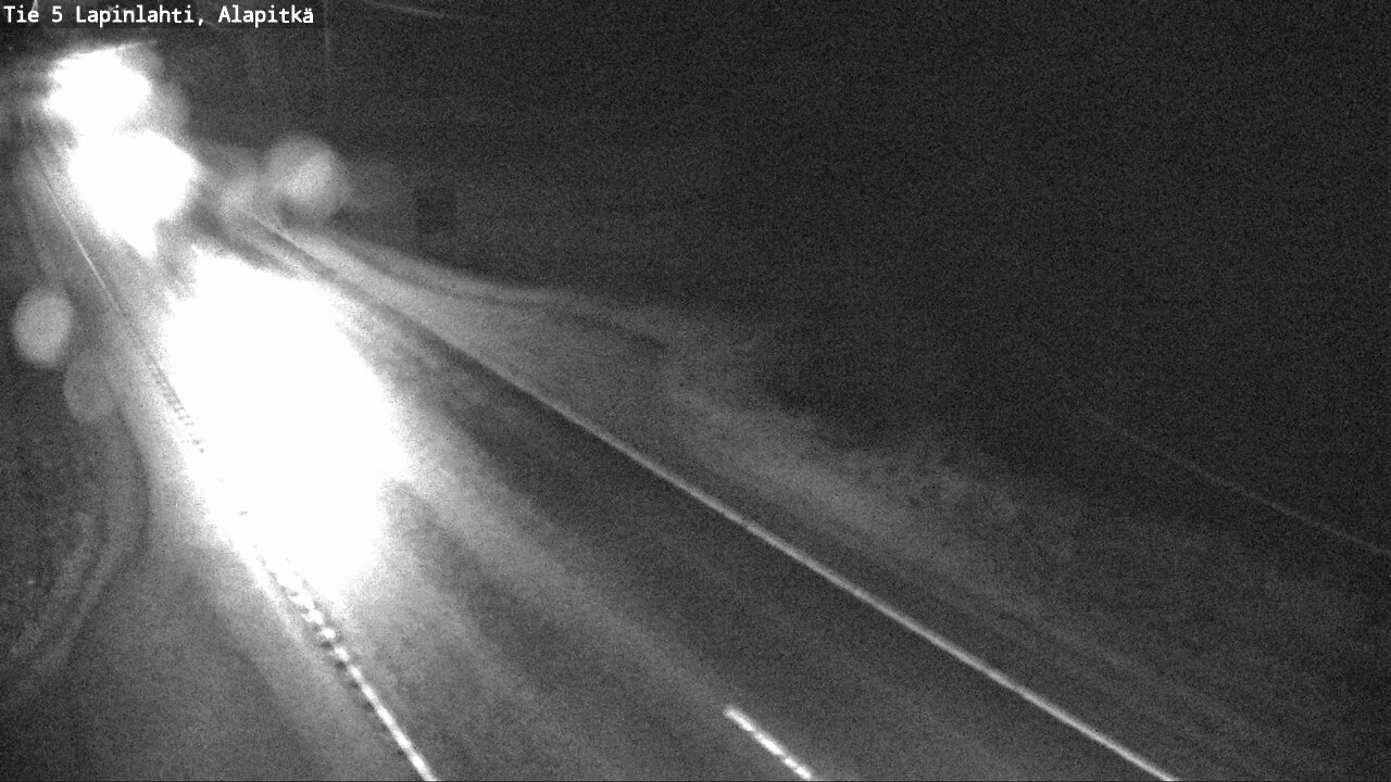 Weather Camera Image Road 5 Lapinlahti, Alapitkä, Lapinlahti, Pohjois-Savo