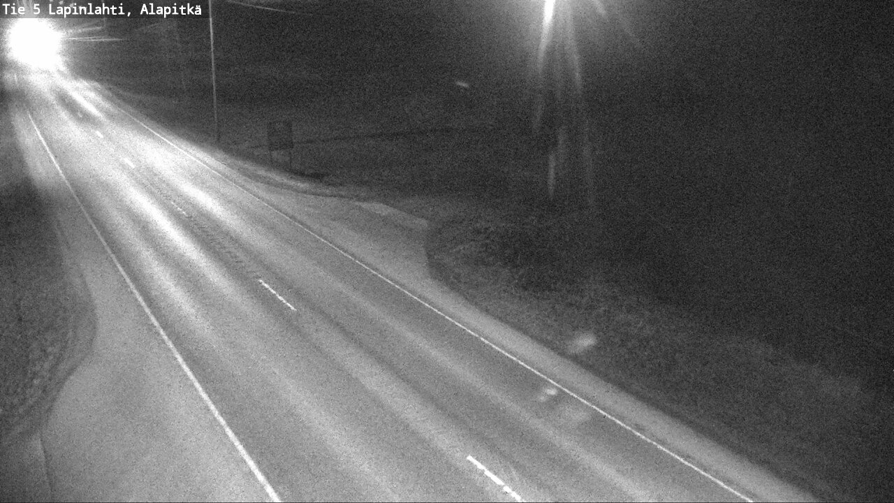 Weather Camera Image Väg 5 Lapinlax, Alapitkä, Lapinlahti, Pohjois-Savo