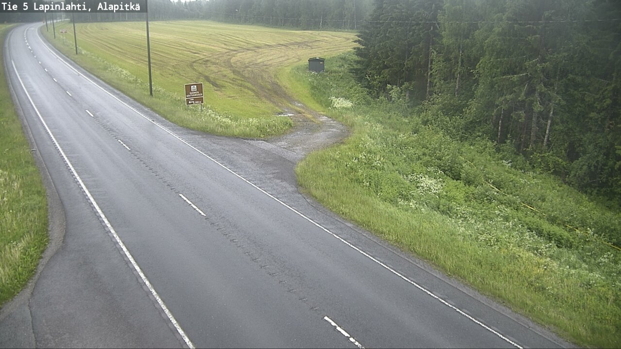 Kelikamerat Kuva Tie 5 Lapinlahti, Alapitkä, Lapinlahti, Pohjois-Savo