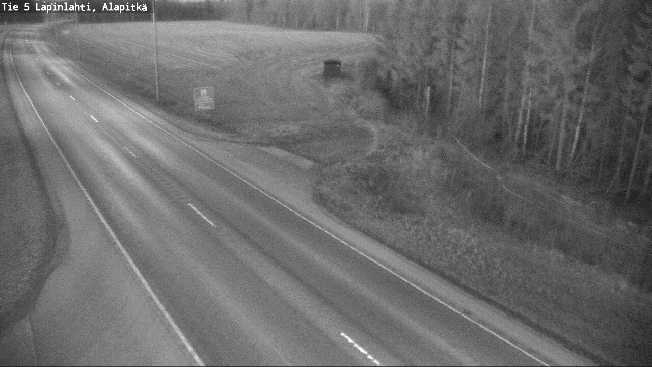 Kelikamerat Kuva Tie 5 Lapinlahti, Alapitkä, Lapinlahti, Pohjois-Savo